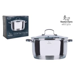 Santa Clara Cacerola con Tapa 24 cm, Ø 25.5x34x15 cm, 6L (2 Unidades) Precio: 40.29663. SKU: B15PF8VTXP