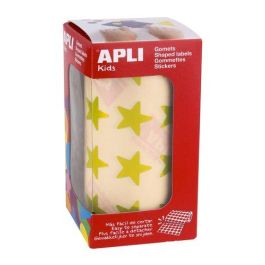 Gomets Apli Metalizados Rollo 59H Estrella Grande Amarillo 1.416 Uds. (12051) Precio: 11.49999972. SKU: B1GA8QHCAX