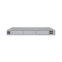 Ubiquiti 720W, 32 x GbE RJ45, 16 x 1/2.5 GbE RJ45, 4 x 10G SFP+, 224 Gbps, 1.3" touchscreen, SGCC steel, 442.4 x 400 x 44 mm (17.4 x 15.7 x 1.7")