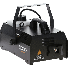 Algamlight Máquina de Humo 1000W para Fiesta y Evento con Mando a Distancia Inalámbrico y Cable - Volumen Cubierto 150m³