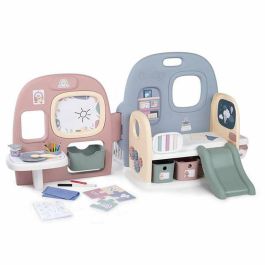 Smoby SMOB240307 Set de Puericultura Guardería con 5 Espacios y 27 Accesorios