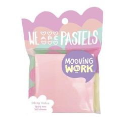 Notas Adhesivas Mooving Pastel 100H 76X76 Colores Surtidos Precio: 1.49999949. SKU: B14LNSAAWZ