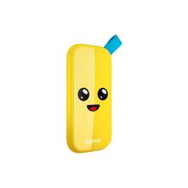 Sandisk Disco Duro Externo SSD Portátil 1TB USB 3.2 Gen 2 hasta 800 MB/s Fortnite Peely Edition para PS5, Xbox, PC, Mac
