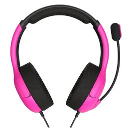 PDP Auriculares Stereo Alámbricos Airlite Rosa para Playstation 4/5