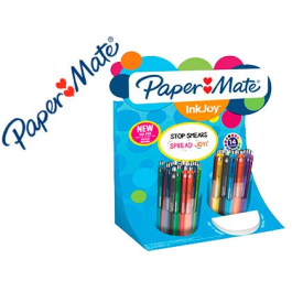 Papermate Inkjoy Bolígrafo Retractil Gel Pen Tinta Gel Trazo 0,7 mm Expositor 60 Unidades Colores Surtidos Precio: 89.69000007. SKU: B194Z58LKK