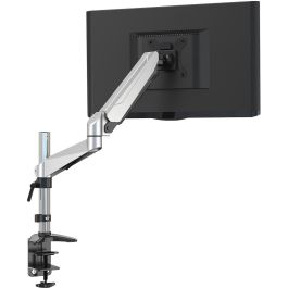 Digitus DA-90351 Soporte de escritorio para 1 Monitor de 17 a 27 pulgadas (43.2-68.6 cm), 8 kg, Negro/Plata