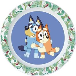 Stor Set Plato, Cuenco, Vaso, Cuchara y Tenedor Bluey (apto para microondas) Edad mínima 6 meses