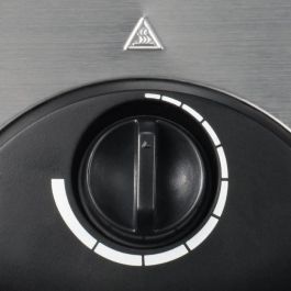 Severin WA2103 Plancha gofres 5 corazones, antiadherente, termostato, 1300W, negro/acero inoxidable, ahorra espacio