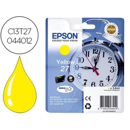 Epson WorkForce WF-3000 y WF-7000 Cartucho Amarillo nº27 Precio: 13.59000005. SKU: S7732813