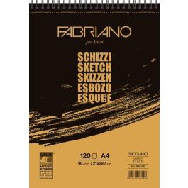 Bloc De Dibujo Fabriano Esbozo Con Espiral Liso Papel Marfil A4 90G 60H Precio: 7.49999952. SKU: B1DYRTSXR8