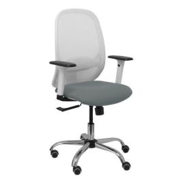 Silla Piqueras Y Crespo Cilanco Blanca Uso Intensivo Brazos Regulables Mecanismo Sincro Con Regulador De Tension Refuerzo Lumbar Regulable Base Cromada Ruedas Parquet Respaldo De Malla Blanca Y Asiento Tapizado Bali Gris Precio: 312.59000003. SKU: S5703957