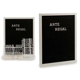 Panel Negro Marco Y Letras Blanco 144 Arte Regal 2X50CM (12 Unidades) Precio: 75.49999974. SKU: B1H5XQKF5J