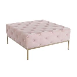 Banqueta DKD Home Decor Rosa Dorado Metal 100 x 100 x 45 cm Banqueta DKD Home Decor Rosa Dorado Metal 100 x 100 x 45 cm Precio: 160.69000013. SKU: B1KJ59FH47