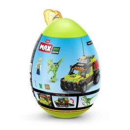 Zuru ZUR1724063765598 Set de Construcción Dino Adventure Raptor Force, 252 Piezas, Camión Incluido, Instrucciones Sencillas