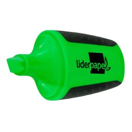 Rotulador Liderpapel Mini Fluorescente Verde 12 unidades