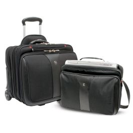 Wenger Maletín con Ruedas Patriot y Maletín para Portátil, Trolley 43.2cm 17" Negro, Maletín 39cm 15.4" - 600662 Precio: 133.89000053. SKU: B19YAGWVPH