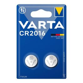 Varta Pila Botón Litio CR2016 3V Ø20,0 x 1,6 mm Blister 2 Unidades Precio: 2.50000036. SKU: S7904553