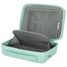JOUMMA BAGS Neceser Rígido ABS Princesas Disney 29cm con Bandolera y Adaptable a Maleta