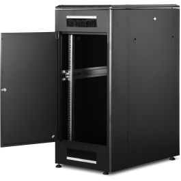 DIGITUS Unique 26HE Armario de red 26U 1342x600x1000mm, Rack independiente 800kg, Rieles, Negro