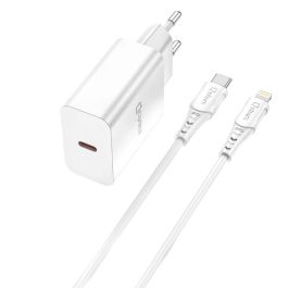 Qcharx international Kit Cargador Chronos 3A 20W con Cable Tipo C a Lightning, Carga Rápida y Carcasa Ignífuga Qcharx international Kit Cargador Chronos 3A 20W con Cable Tipo C a Lightning, Carga Rápida y Carcasa Ignífuga Precio: 12.50000059. SKU: B1GXQDKZTQ