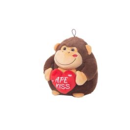 Peluche gorila boli corazón 22cm_2 stdos. Peluche gorila boli corazón 22cm_2 stdos.