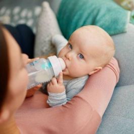 SET DE BIBERONES ANTICOLICOS PHILIPS AVENT SCD808 - SISTEMA AIRFREE - 2*BIBERON 125ML - 2*BIBERON 260ML - 1*CHUPETE ORTODONTICO
