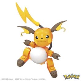 Mega Bloks Pokemon Evoluciones Pikachu HKT23 Conjunto de Construcción con Pichu y Raichu