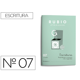 Rubio Cuaderno Caligrafía Nº 07 Certificado FSC 15x213x155 mm Precio: 11.78999952. SKU: B1DJGKVEA8