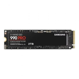 Samsung Disco SSD 990 PRO 2TB M.2 2280 PCIe Gen4 NVMe 2.0 Compatible PS5 y PC MZ-V9P2T0BW Precio: 299.49999981. SKU: B1CV83685Y