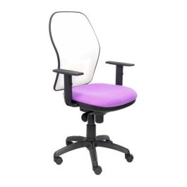 Silla Piqueras Y Crespo Jorquera Brazos Regulables Mecanismo Sincro Con Regulador De Tension Respaldo De Malla Blanca Y Asiento Tapizado Bali Lila Precio: 319.50000027. SKU: S5702197