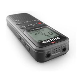 Philips Voice Tracer DVT1120 - Grabadora de voz digital, 12 kHz, USB, compatible con Windows/macOS, color gris