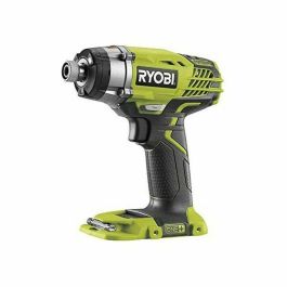 Ryobi Destornillador de Impacto Inalámbrico 18V, 3 Modos de Velocidad Ajustables (40, 120, 220 Nm)