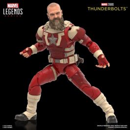 Hasbro Marvel Studios Thunderbolts Figuras de Acción Yelena Belova y Red Guardian 15 cm con 11 Accesorios