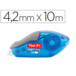 Tipp-ex Corrector Cinta Soft Grip 4,2 mm x 10 mt Precio: 23.89000042. SKU: B1D5MCCPXK