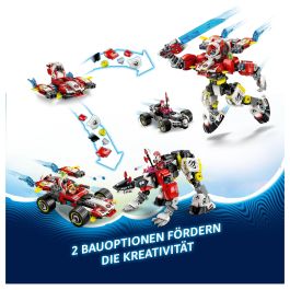 LEGO 71497 DREAMZzz Meca Tigre de Cooper y Bólido de Zero, Juego de Construcción, 1006 Piezas, 9+ Años