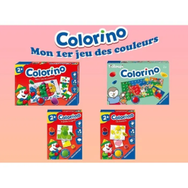 Ravensburger Colorino Mi Primer Mosaico Juego de Creatividad y Desarrollo para Niños con Peones Coloridos