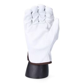 Guantes de Trabajo EDM Blanco Piel de vaca Transportes