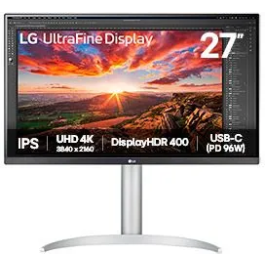 LG Monitor 27" 4K UHD 60 Hz IPS con Altura Ajustable 7UP850K Precio: 327.49999997. SKU: B18P283S6E