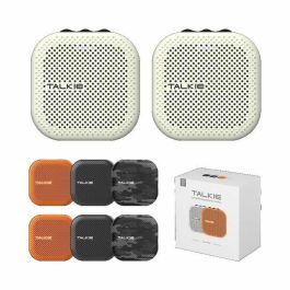 Sena SEN8809917362469 Duo Talkie, 6h Autonomía, 600m Alcance Bluetooth, USB-C, 4 Rejillas Intercambiables, Pack 2 Unidades