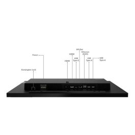 Lenovo T24 m-20 Monitor ThinkVision 23.8" 1920x1080 IPS USB-C Ethernet 60Hz Ergonómico NearEdgeless Eyesafe para Oficina