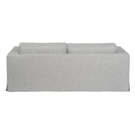 Sofá 3 Plazas Gris Tejido Siena 222 X 95 X 80 cm