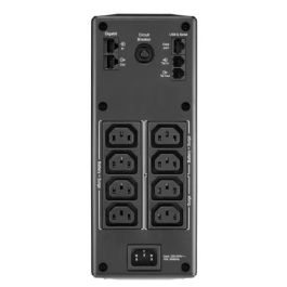 APC BR1300MI Sistema de Alimentación Ininterrumpida (UPS) Línea Interactiva 1.3 kVA 780 W 8 Salidas AC