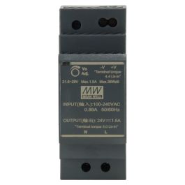 LevelOne POW-2411 Fuente de Alimentación para Carril DIN 24VDC 30W