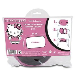 Hello Kitty Cs10 KIT3014 Cortinillas Universales Coche Juego 2 Unidades 38x44 cm Protección Solar Rayos UV Calor