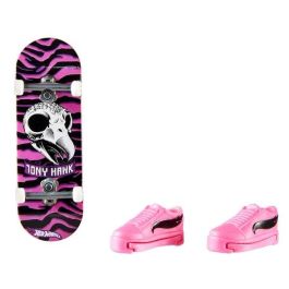 Mini monopatin hot wheels. incluye zapatos. 10 cm - modelos surtidos Mini monopatin hot wheels. incluye zapatos. 10 cm - modelos surtidos
