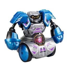 Bizak Robot Kombat Tornado Battle - Robot de Combate con Puñetazo 360º, Armaduras Desmontables, Luces y Sonidos - Edad +5 años