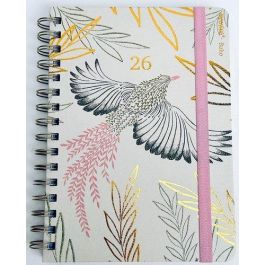 Agenda Anual (2026) Mooving Boho Wire-O Tapa Extra Con Goma 150X210 S/V Surtido (2 Mod.) Precio: 10.50000006. SKU: B195HEBRQ7