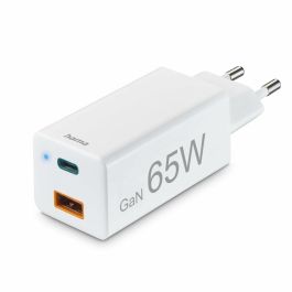 Hama Cargador Pared GaN 65W USB-C con Power Delivery y Quick Charge 3.0, 2 Puertos Precio: 43.49999973. SKU: B1F2LS4TSJ