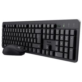 Trust Combo Teclado + Ratón Tkm-360 Inalámbrico 1000Ppp Silencioso Negro Precio: 17.69000035. SKU: B163XH2QF7
