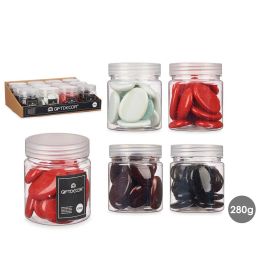 Bote Piedras Rio Surtidos 280g - Giftdecor - 6.5x8x6.5cm - Blanco, Marrón, Negro, Rojo (48 Unidades) Precio: 98.50000039. SKU: B13HTRT9JP